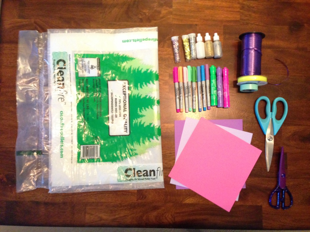 Empty Wood Pellet Bags
