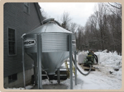 Stick Built Pellet Hopper